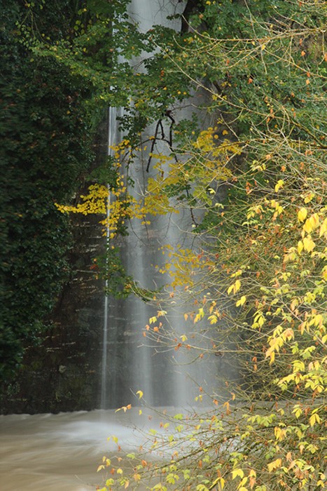 cascade fier automne vallières